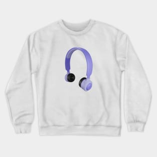 music headphone Crewneck Sweatshirt